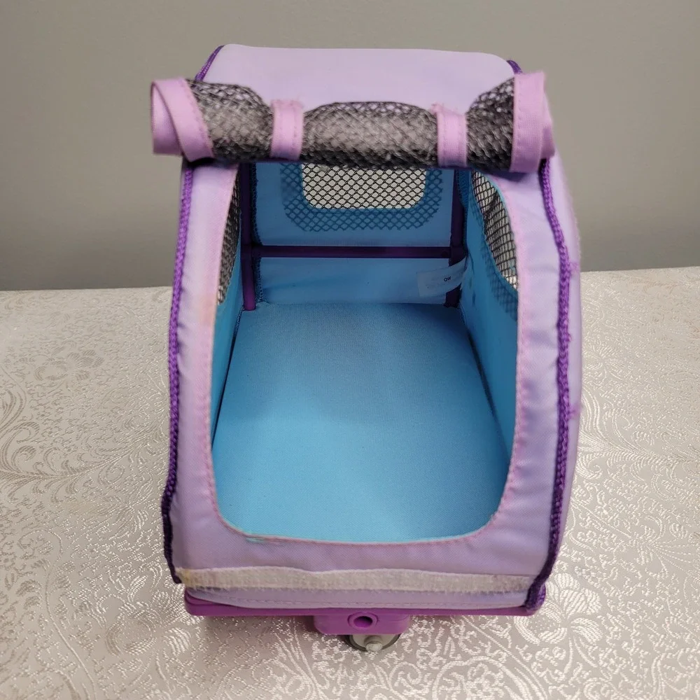 American Girl Purple Pet‎ Trailer for Trail Bike Retired 2012 Replacement